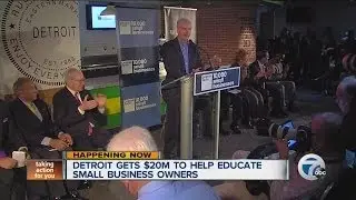 Detroit small businesses initiative