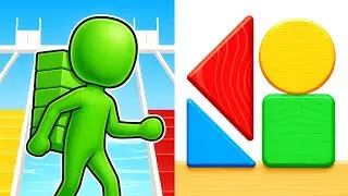 🧱🏃🎨 Bridge Race X Color Block Builder &ndash; Build Fast & Win! 😱🔥