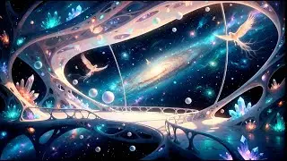 Mystical Cosmic Terrace | Dreamy Space Music for Relaxation & Deep Focus