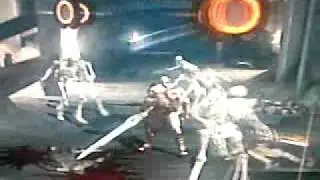 God of War 2 (ps) - Skeleton glitch