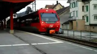 Zugfahrt: Gais