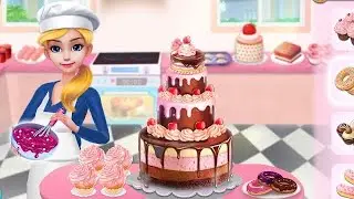 Learn fun Cake Cooking Game & Color cake Fun Kids Games Best 3D Cake 🎂My Bakery Empire