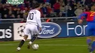 Goal! Ruud Van Nistelrooy. FC Basel vs Manchester United. 26.11.2002