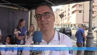 CROTONE: GIUNTA LA NAVE AIDA BLU CON 2400 PASSEGGERI
