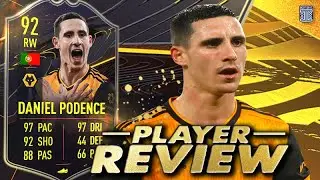 PORTUGUESE SPEEDSTER!🏃&zwj;♂️💨 92 STORYLINE PODENCE REVIEW! IS HE WORTH GETTING? FIFA 21 ULTIMATE TEAM
