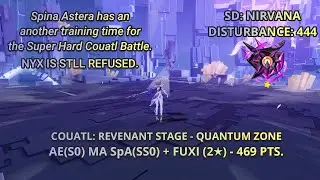 [HI3 SEA] Spina Astera has an another training time for the Super Hard Couatl Battle (Nirvana D444)