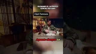 Ibai Probando el Aut&eacute;ntico Ceviche Peruano