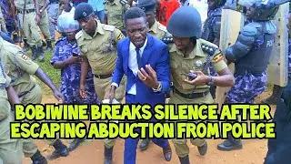 BobiWine Speaks After Escaping Abduction! Accuses Regime of Trying to Rig Elections 