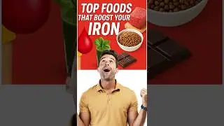 Top Foods That Boost Your Iron FAST 💪🩸 | Fix Low Iron Naturally