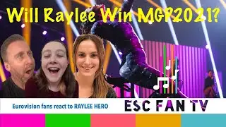 RAYLEE HERO REACTION | Eurovision fans react LIVE to Raylee Hero | MGP 2021 Heat 2