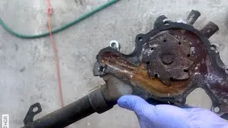 1993 Ford Taurus water pump replacement Front wheel drive 3.8