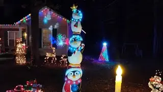 8ft Penguin Stack Home Depot 2024 Set Up Review 