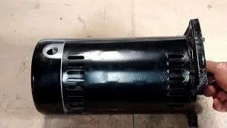 Swimming pool pump motor repair