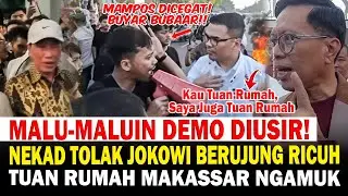 Malu-Maluin Massa Diusir! Demo Tolak Jokowi di Rakernas PSI Makassar Bikin Tuan Rumah Ngamuk!