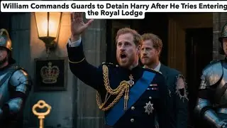 &ldquo;SECURITY ALERT!&rdquo; &mdash; William Commands Guards to Detain Harry After He Tries Entering the Royal Lodgea