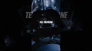What Darth Vader TOLD Palpatine Before He Died