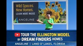 Tour the Ellington Model by Dream Finders Homes in Angeline, Land O&rsquo; Lakes, Florida