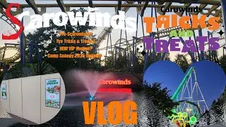 Pre-Scarowinds, Tricks & Treats, VIP Lounge & Camp Snoopy 2025 Updates | Carowinds August 2024 Vlog