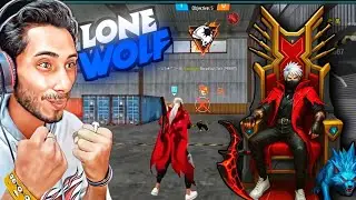 😈 LONE WOLF 🐺 GAMEPLAY  | #freefire  | WARL_OCK GAMERZ