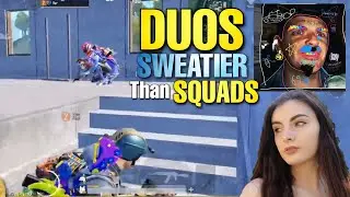 Duos is HARDER Than SQUADS - Riggs x Her Gaming Collab | PUBG Mobile