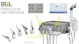 GAMME DKL CHAIRS L2-D2 UNIT PRATICIEN