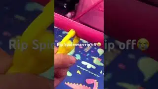 Rip Spiderman rip off😭