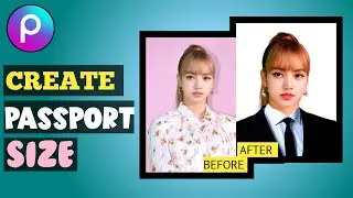 HOW TO CREATE PASSPORT SIZE PHOTO IN MOBILE USING PICSART | TAGALOG TUTORIAL | KJ tutorial