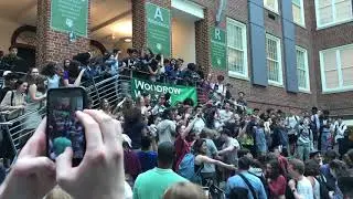 Jack White Performs Seven Nation Army with Students at Woodrow Wilson High School