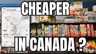 Are Pokemon cards really more expensive in Canada?