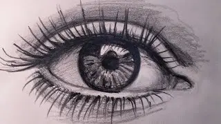 Realistic Pencil Eye Drawing | Step by Step Sketch