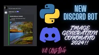 NEW DISCORD BOT IMAGE GENERATION | PYTHON NO CODING | IRIS ASSISTANT | DEVANSH GAMER