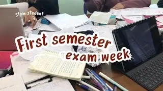 exam week vlog | stpm ༉‧₊˚.