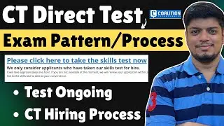 🔥 Coalition Technologies Direct Test Hiring | CT Skills Test Exam Pattern | CT Exam Process