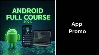 (454) Android App Promo Project | Build a Professional Promo Screen in Android Studio