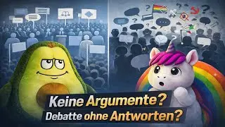 Debatte ohne Argumente? 🗣️❓🥑🦄 - Ein Blick zu einer BPE Kundgebung