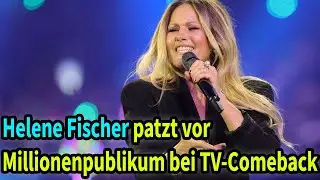 Helene Fischer patzt vor Millionenpublikum bei TV-Comeback