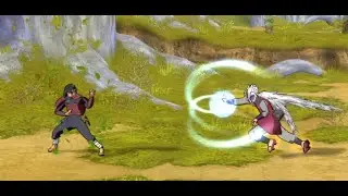 Jiraiya Modo Sabio vs Hashirama - Naruto Shippuden Ultimate Ninja 6