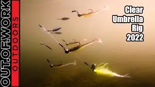 Amazing Underwater Footage of The Clear Umbrella Rig(CUR) - OOW Outdoors