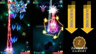 Galaxy Attack Alien Shooter | Galaxy Defense Event | Level 16 | Metal Assassin Boss | Zambario Gamer