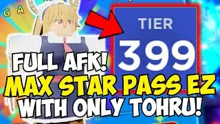 Max Star Pass FAST with ONLY FREE UNIT TOHRU! (ASTD Battlepass Guide)
