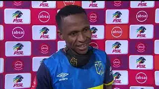 Absa Premiership | Cape Town City v Mamelodi Sundowns | Post-match interview with Bradley Ralani