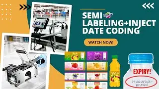 🔥🔥SEMI LABELING + DATE CODING MACHINE🔥🔥