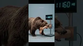 Bite Force Experiment - Animal Bite Force vs. Leg #shorts
