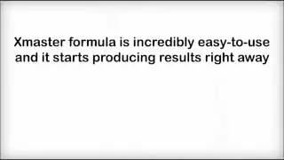 XMASTER FORMULA