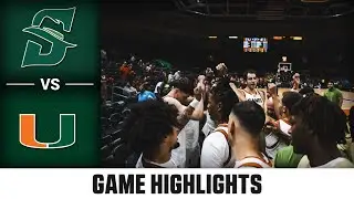 Stetson vs. Miami Game Highlights | 2025-26 ACC Men&rsquo;s Basketball