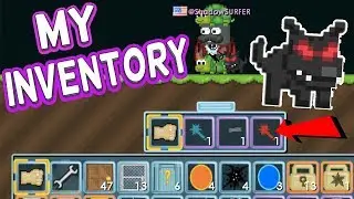 WHAT'S IN A @MOD's INVENTORY?!? | Growtopia