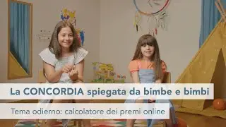 La CONCORDIA spiegata da bimbe e bimbi: calcolatore dei premi online