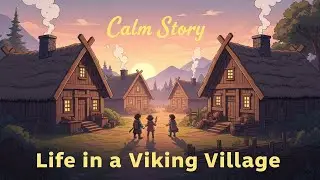 Life in a Viking Village | Calm Story | History for Sleep