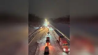 I-85 NB shutdown in NC, over 100 vehicles stranded | WSOC-TV