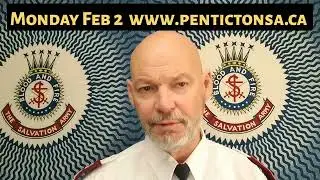 Monday  February 2 Daily Devotion with The Salvation Army Penticton and Major Paul Trickett